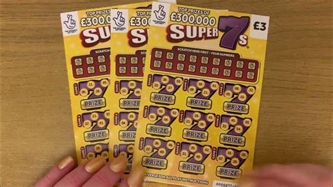 national lottery new scratch cards.